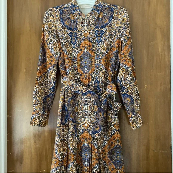 Tory Burch | Dresses | Tory Burch Womens Silk Shirt Dress With